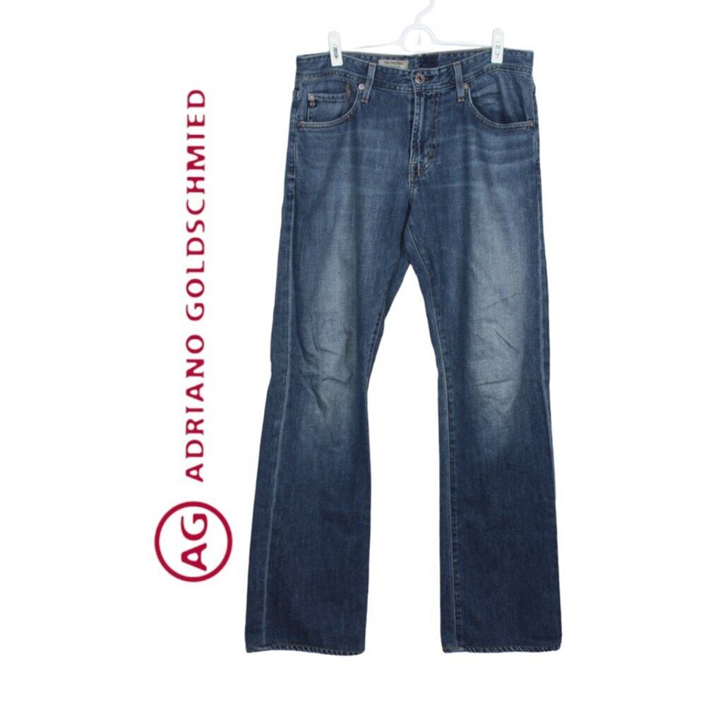 AG Adriano Goldschmied Distressed 'The Protege Straight Leg' Jeans Size 31"